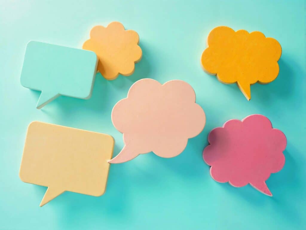 Thought bubbles